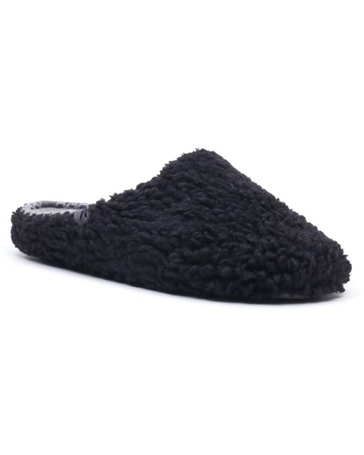 Hush Puppies Blue Good Teddy Polyester Slippers for men