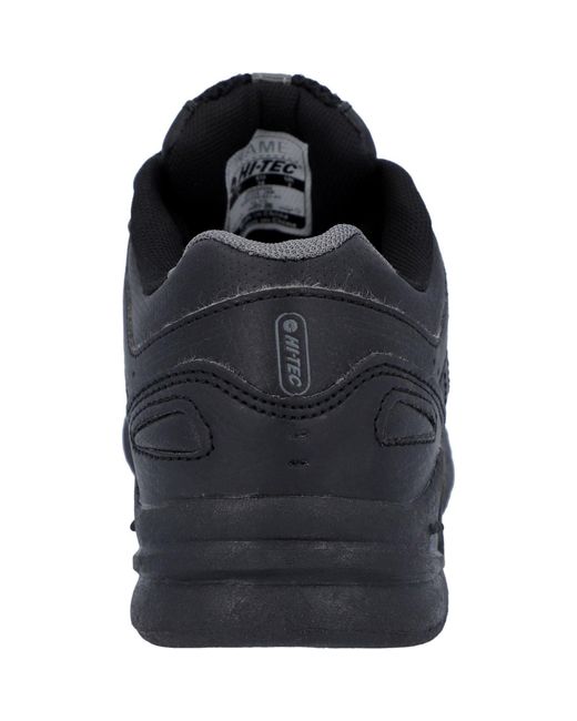 Hi-tec Black Xt115 Synthetic Trainers