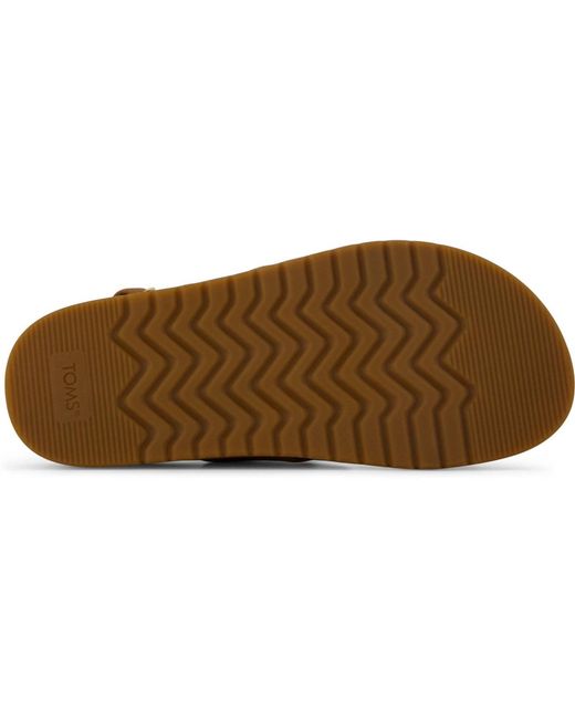 TOMS Brown Marin Sandal Polyurethane Sugar Sandals Pu