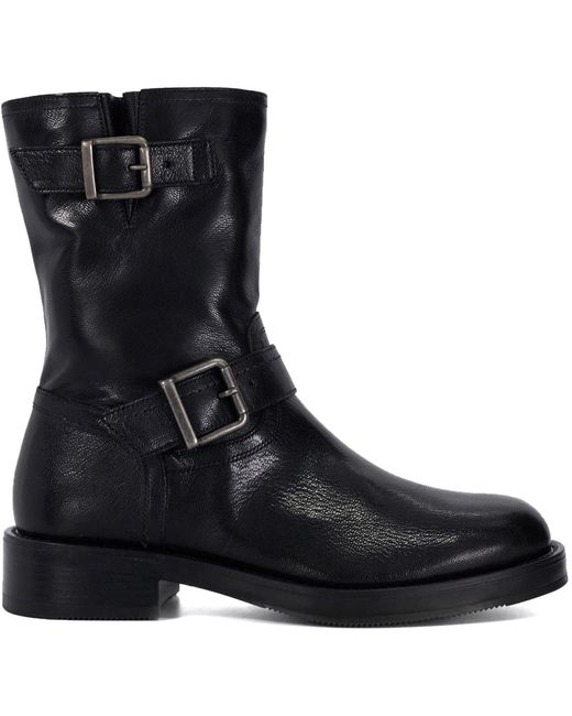Dune Black Pixen lederstiefel