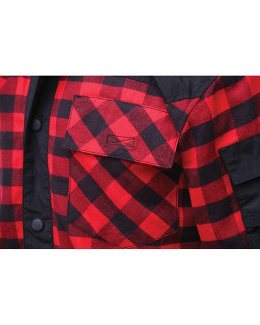 Caterpillar Red Sequoia Fleece Jacket for men