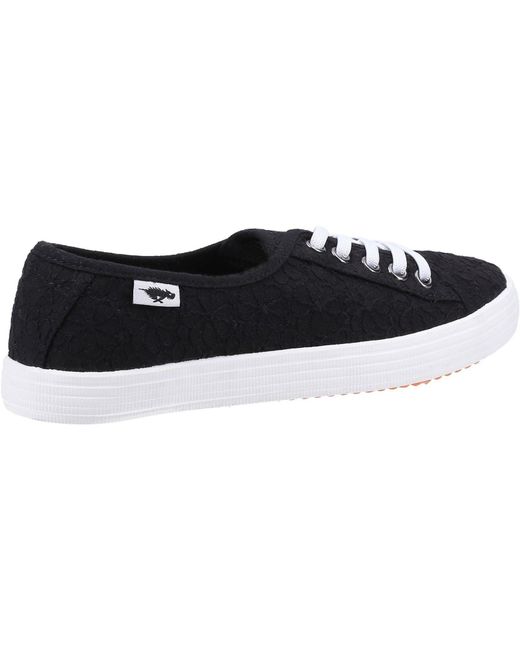 Rocket Dog Blue Chow Chow Cotton Trainers