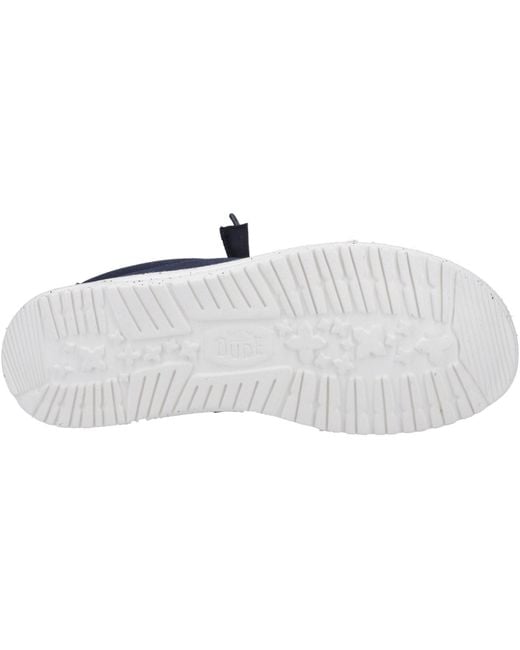 Wally Canvas Scarpe Da Barca di HeyDude in Blue