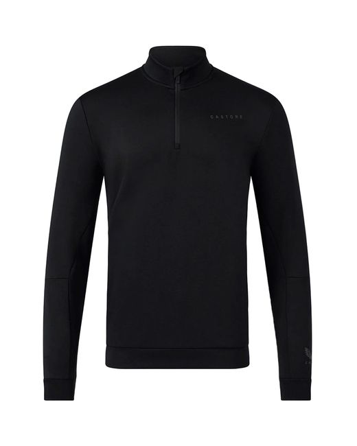 Castore Black Flex 1/4 Zip Sweatshirt for men