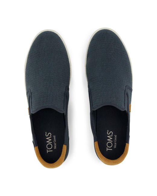 TOMS Blue Baja 2.0 Cotton Trainers for men
