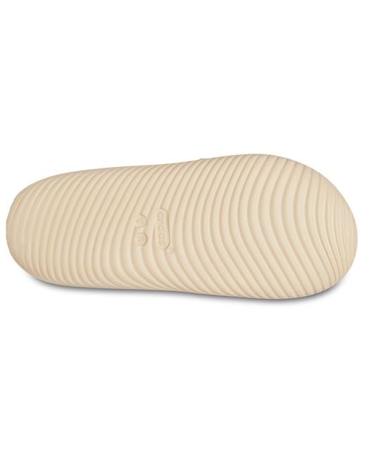 CROCSTM Natural Mellow Luxe Slide Thermoplastic Shitake Slides