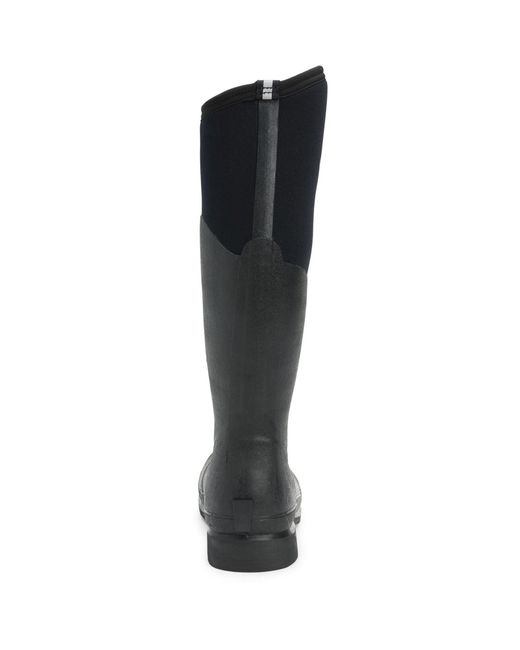Muck Boot Black Colt Ryder Rubber Wellington Boots