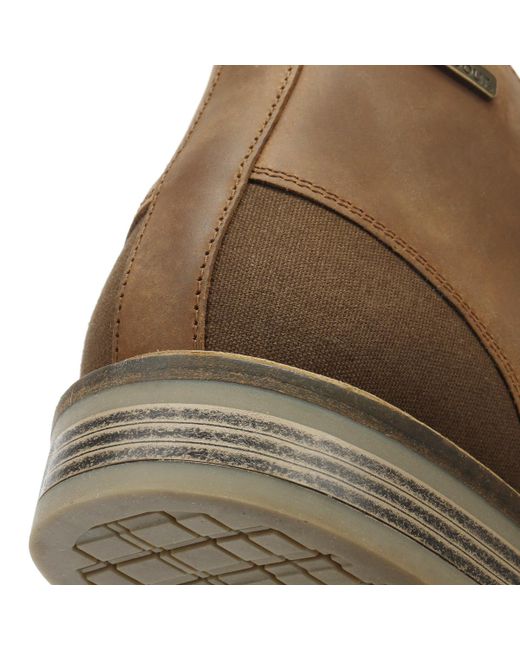 barbour mens readhead tan boots