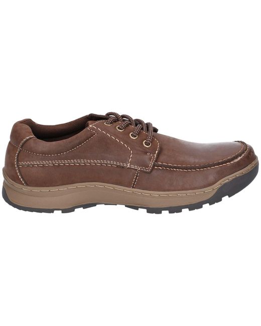 Tucker Scarpe Stringate Da Uomo di Hush Puppies in Brown