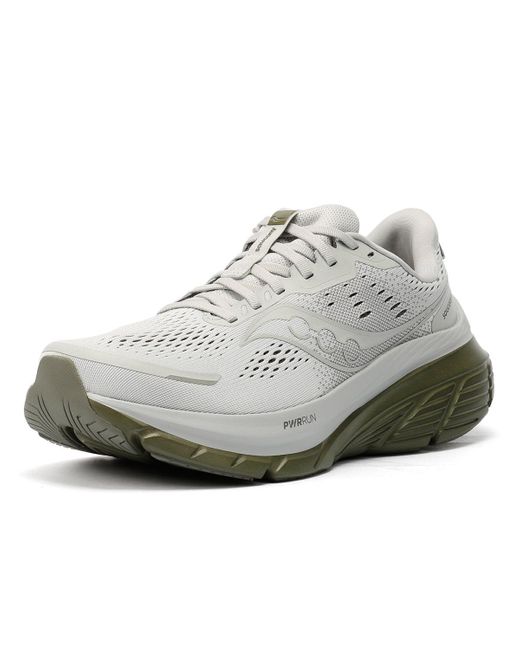 Saucony White Guide 18 Sneakers for men