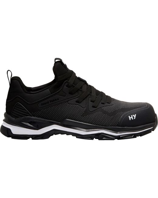 Hard Yakka Black Icon Synthetic Safety Sneakers for men