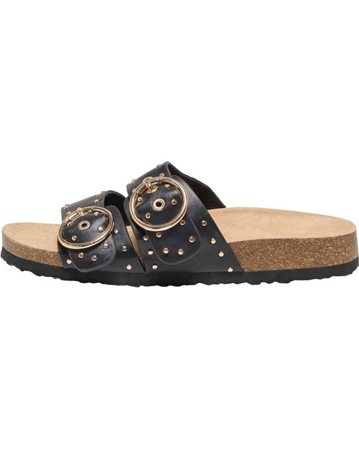 ONLY Black Maxi-15 Synthetic Sandals