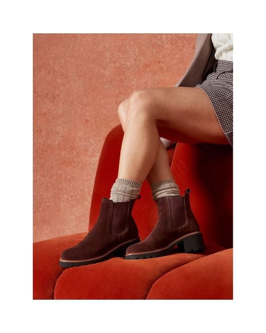 Hush Puppies Red Gaia Stiefeletten Aus Leder Mit Absatz