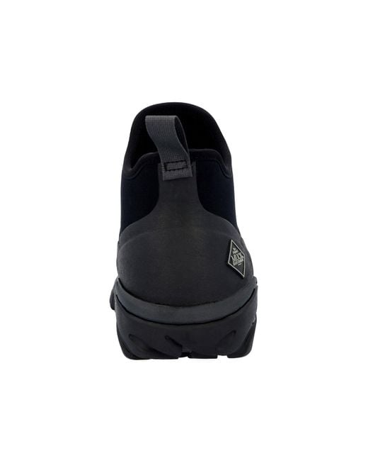 Muck Boot Black Woody Sport Rubber/Dark Wellington Boots