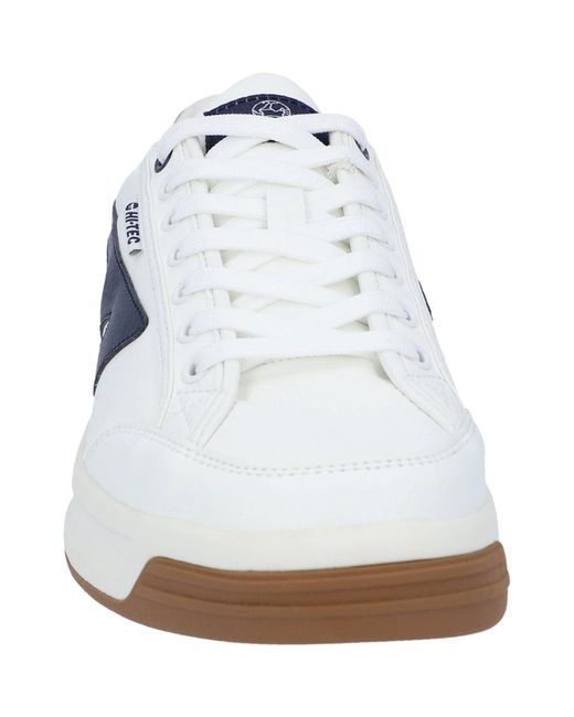 Hi-tec White Freedom Synthetic Trainers for men