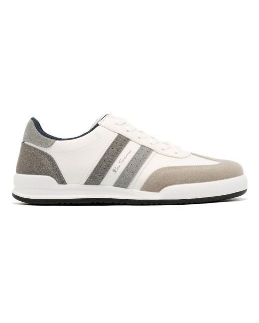 Sokka Scarpe Da Ginnastica Bianche Da Uomo di Ben Sherman in White da Uomo