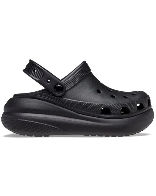 CROCSTM Black Classic Crush Eva Clogs