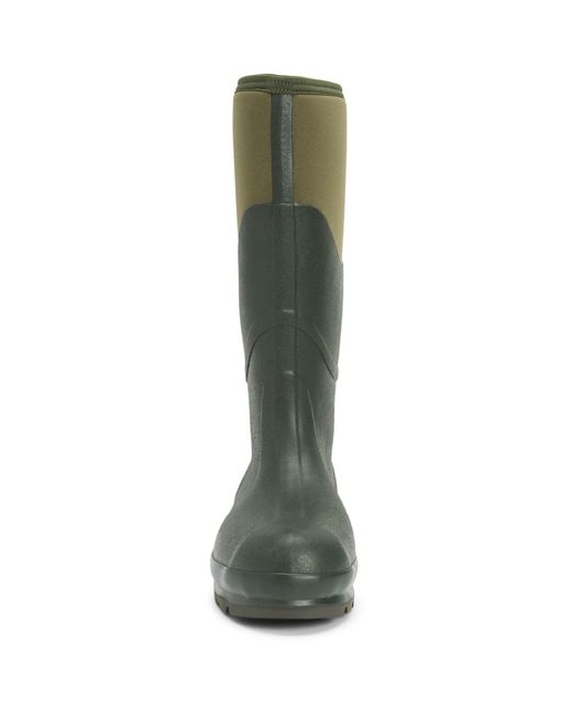 Muck Boot Green Chore 2K Rubber Moss Wellington Boots