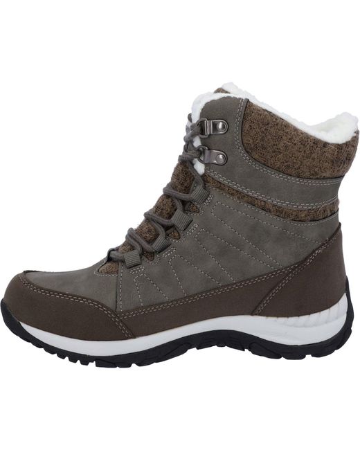 Hi-tec Black Riva Mid Hiking Boots
