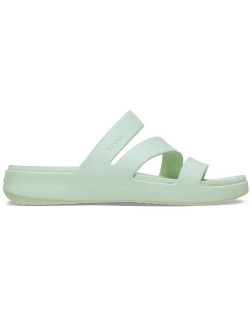 CROCSTM Green Getaway Strappy Eva Mint Tint Sandals