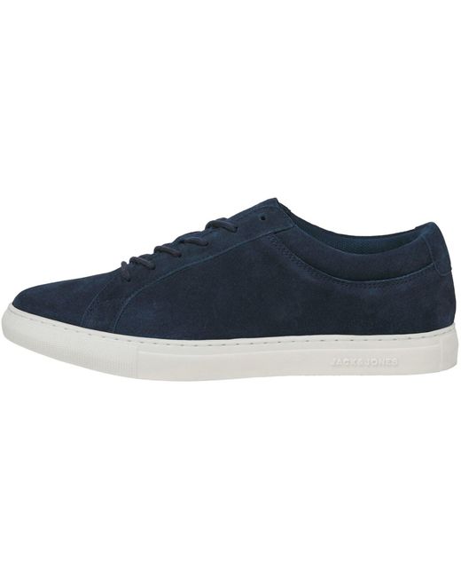 Jack & Jones Blue Galaxy Suede Suede Blazer Trainers for men