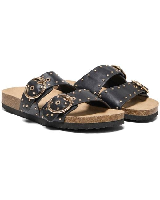 ONLY Black Maxi-15 Synthetic Sandals