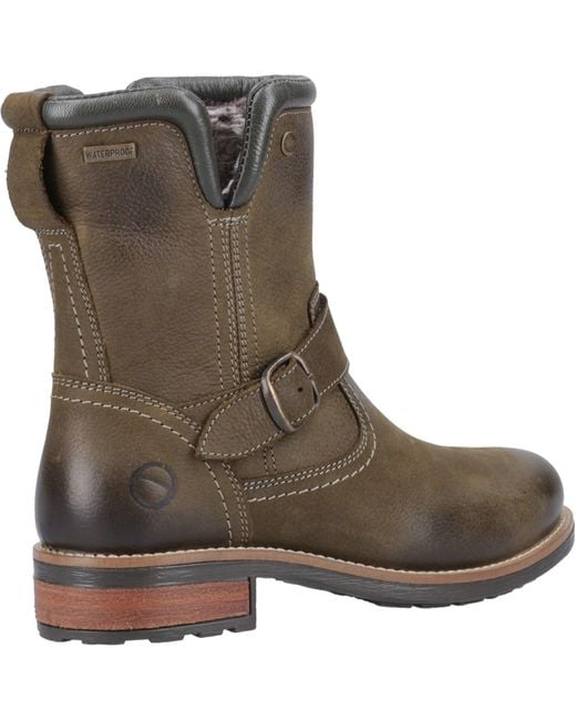 Cotswold Gray Kinsham Winterstiefel Aus Leder