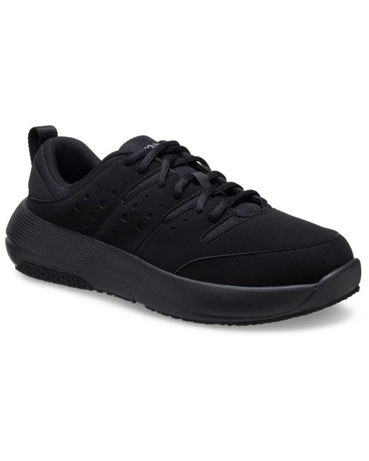 CROCSTM Black On The Clock Work Trainers for men
