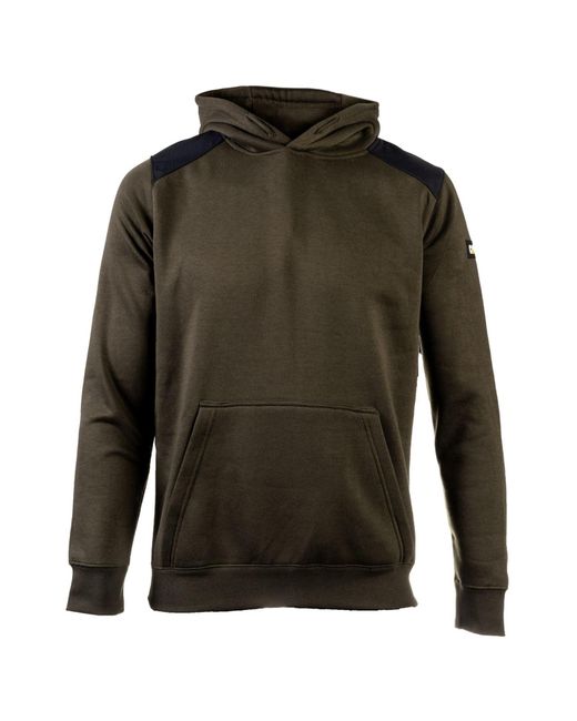Caterpillar Green Essentials Synthetic Hooded Sweatshirt for men