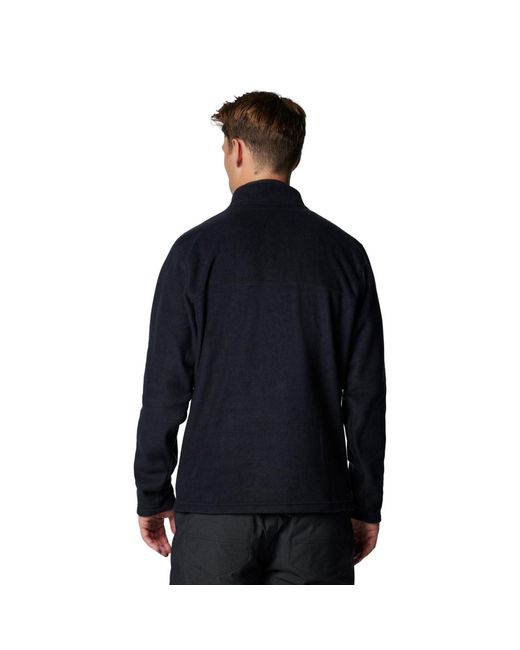 Columbia Blue Steens Mountain Half Snap Ii Fleece Jacket for men