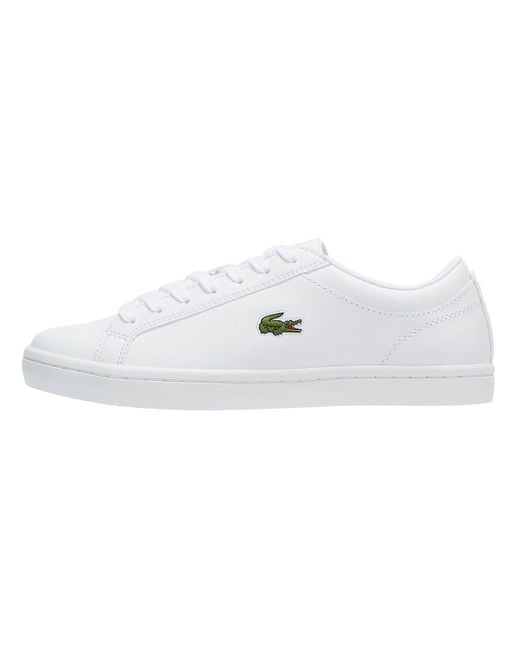 Lacoste Leather Womens White 