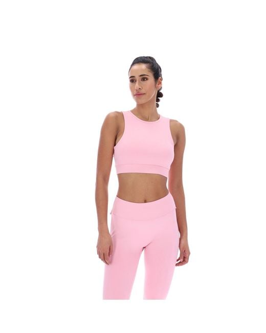 Ted Baker Pink Aria Tbwsbs262 Polyester Sports Bra