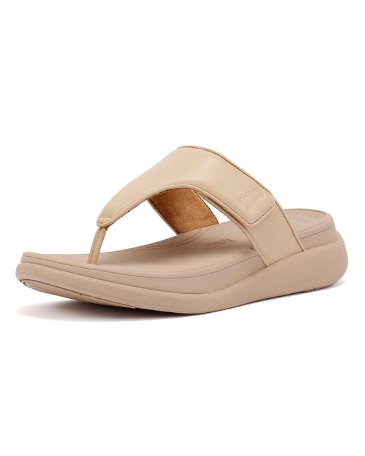F-Mode Go Adjustable Flatform Sandali Da Donna di Fitflop in Brown