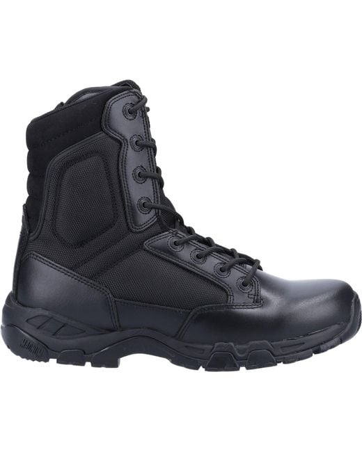 Magnum Black Viper Pro 8.0 Plus Side-Zip Leather Safety Boots