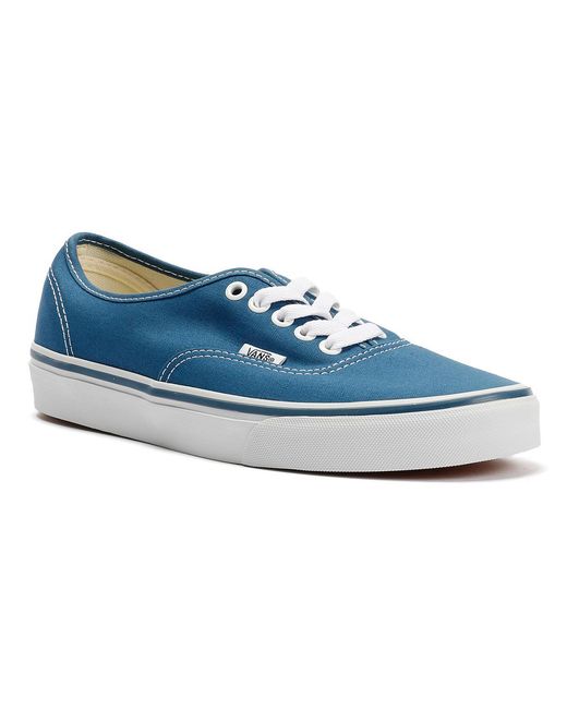 Vans Blue Authentic Canvas Trainers