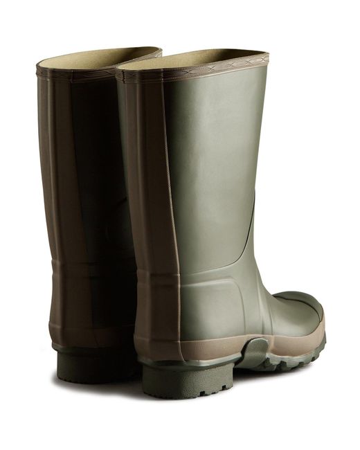Hunter Green Dark Gardener Boots for men