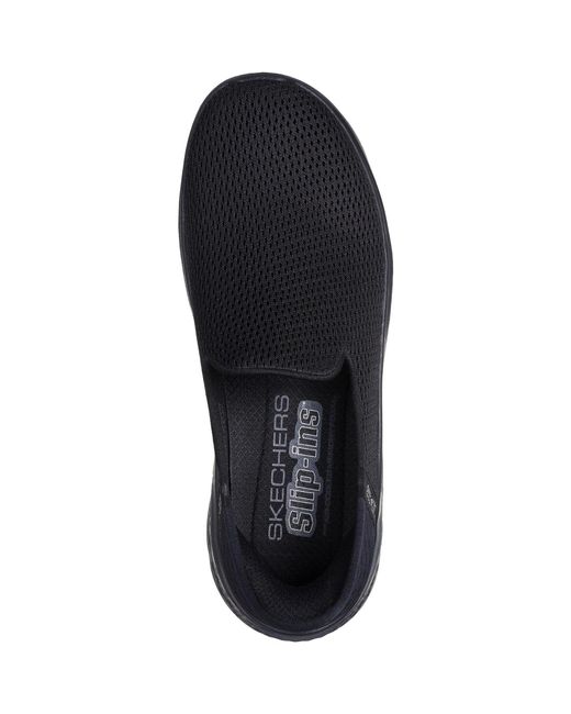 Skechers Blue Go Walk Flex Relish 124963W-Bbk Slip On Shoes