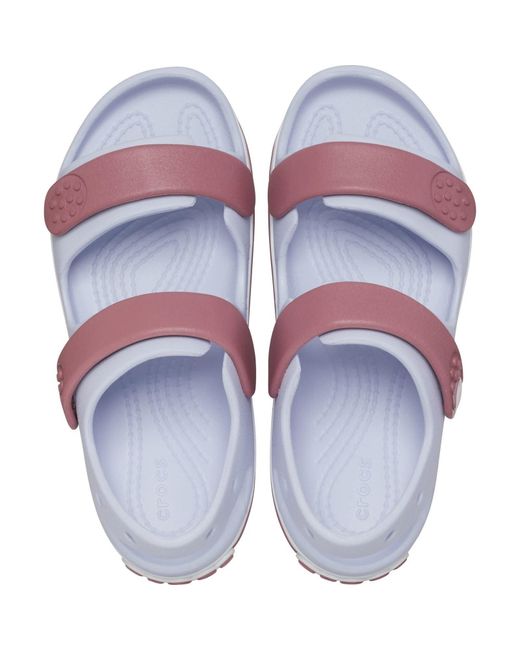CROCSTM Blue Crocband Play Synthetic Dreamscape/Cassis Sandals