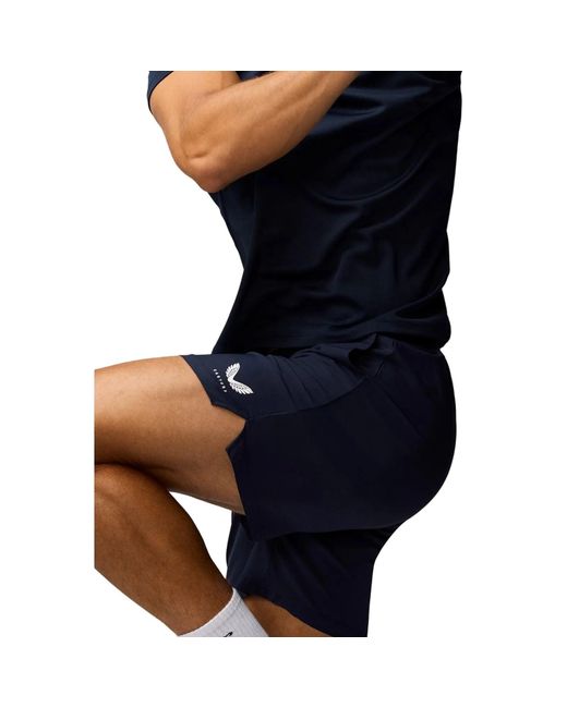 Castore Blue Branded Elastic Shorts Polyester Activewear Shorts for men