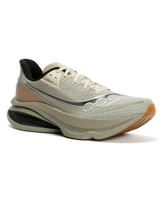 Saucony Gray Endorphin Azura Sage/Laurel Trainers for men