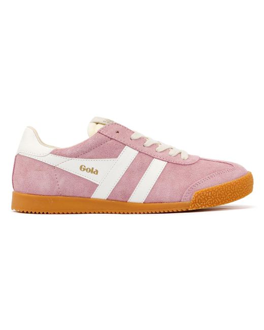 Elan Baskets En Daim Gola en coloris Pink