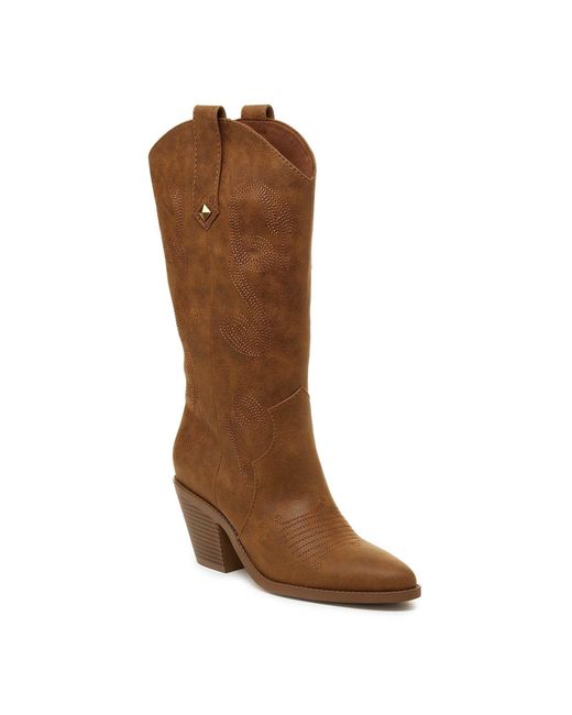 Rocket Dog Brown Feria Synthetic Walnut Boots