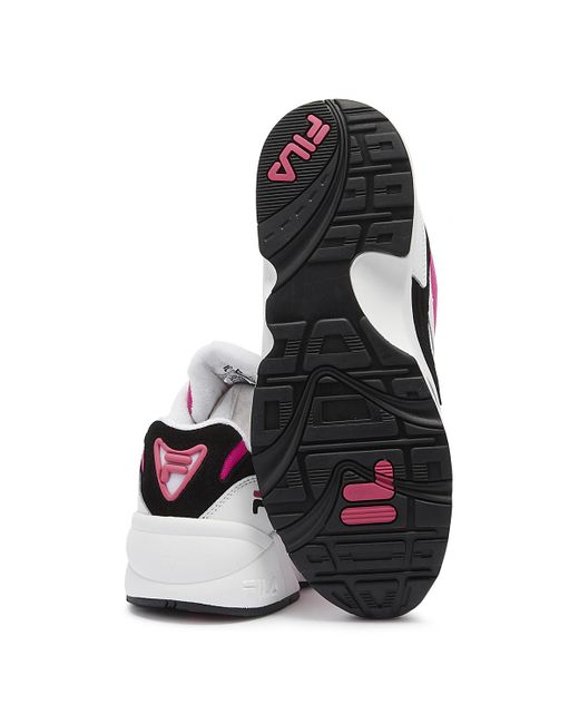 fila venom low cyan