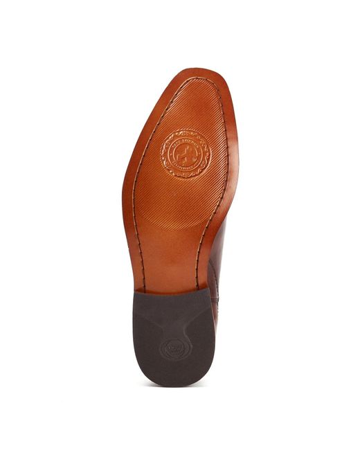 Base London Brown Sikes Leather Boots for men