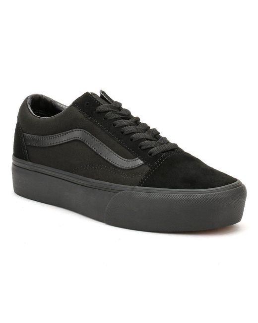 vans old skool canvas black