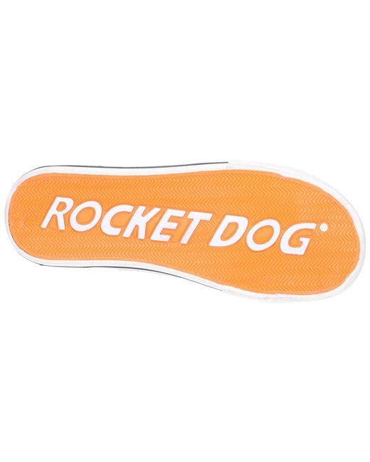 Rocket Dog Red Jazzin Eden Stripe Cotton Multi Trainers