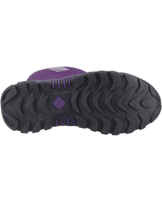 Muck Boot Blue Arctic Sport Ii Mid Rubber /Acai Winter Mid Calf Boots