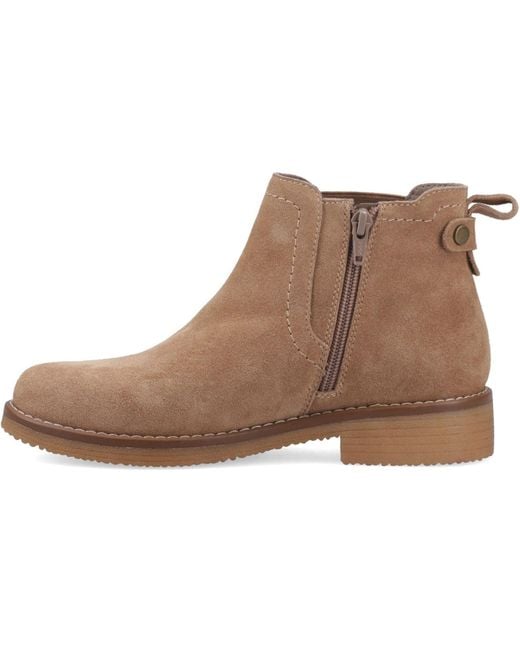 Hush Puppies Brown Maddy Suede Boots