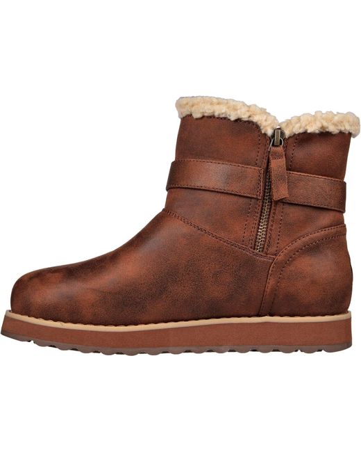 Keepsakes 2.0 Botas De Poliéster Para Mujer En Skechers de color Brown
