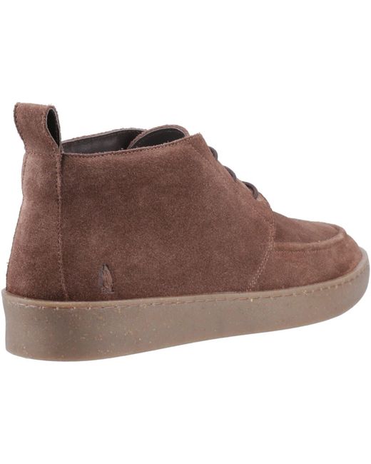 Hush Puppies Brown Rory Suede Ankle Boots for men